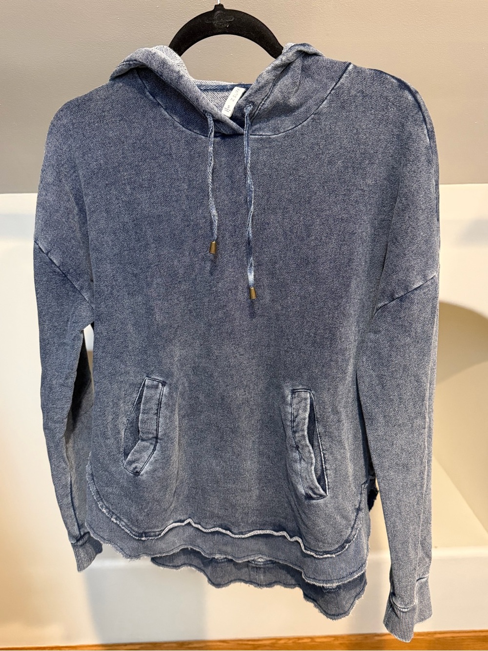 Z Supply Indigo Blue Hoodie